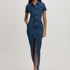 sachin and babi light blue dress Women's Denim Dresses